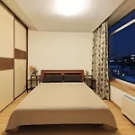 アパート Panorama Balcony Work Castle View ヴィリニュス