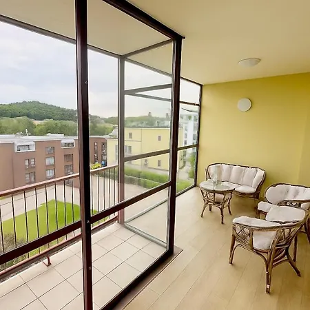 Panorama Balcony Work Castle View Апартаменты Вильнюс