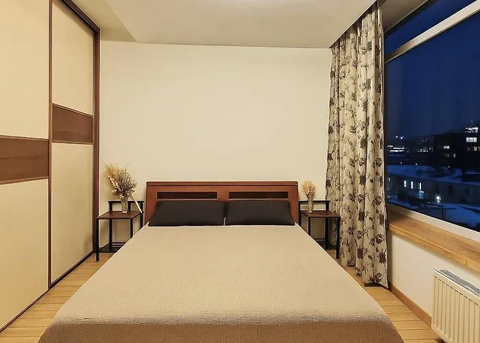 Апартаменты Panorama Balcony Work Castle View Вильнюс