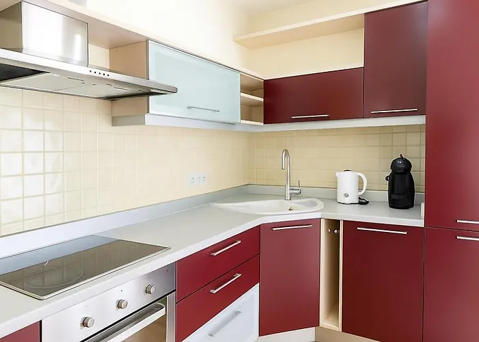 公寓 Panorama Balcony Work Castle View