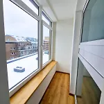 Panorama Balcony Work Castle View Vilnius